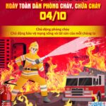 Ngày 04/10/2023 – Kỷ niệm 62 năm Ngày Truyền thống Lực lượng Cảnh sát Phòng cháy chữa cháy và Cứu nạn cứu hộ và 22 năm Ngày toàn dân phòng cháy chữa cháy.